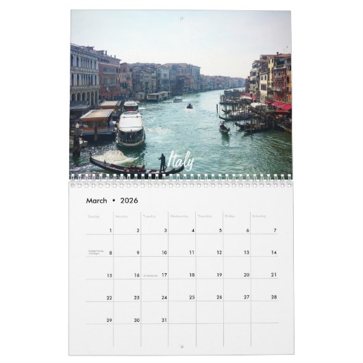 Calendrier (Mar 2026)