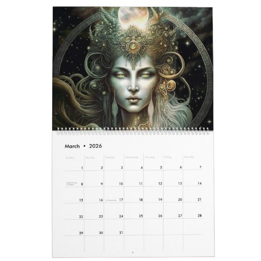 Calendrier (Mar 2026)