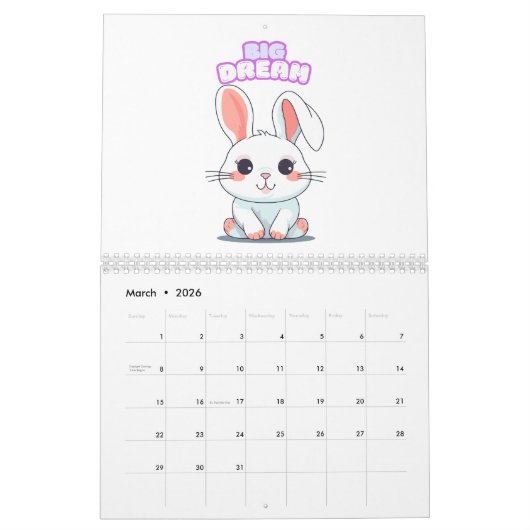 Calendrier (Mar 2026)