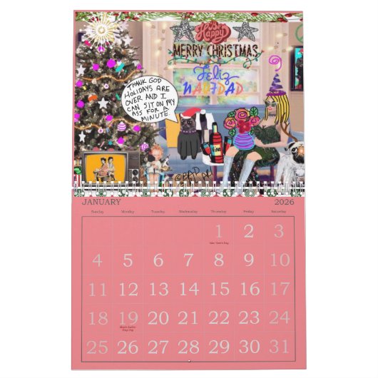 Calendrier (Jan 2026)