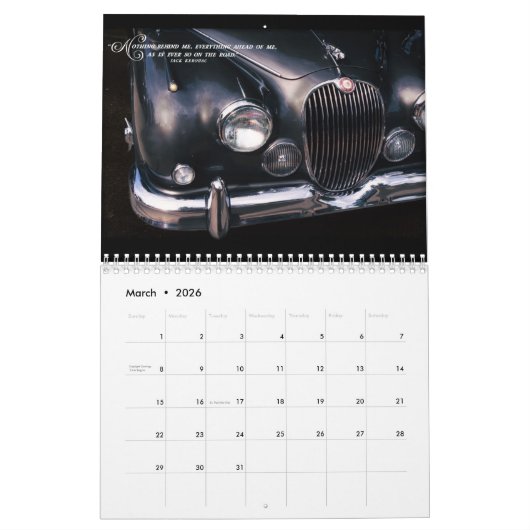 Calendrier (Mar 2026)