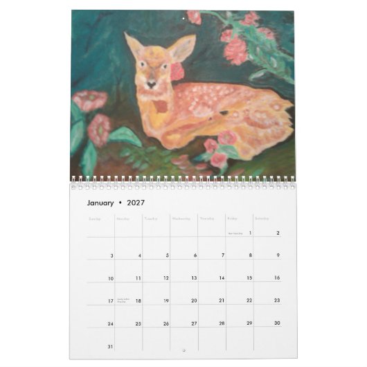 calendrier (Jan 2027)