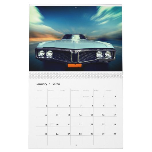 Calendrier (Jan 2026)