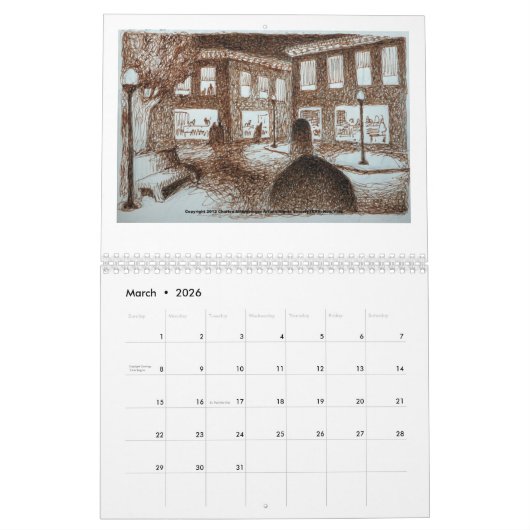 Calendrier (Mar 2026)