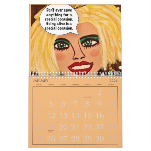Calendrier (Jan 2026)