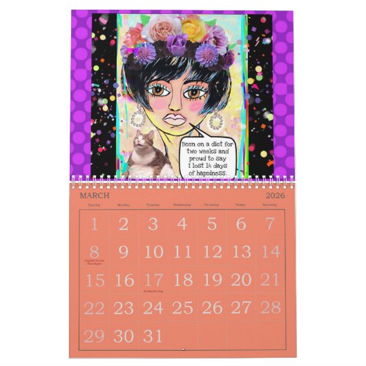 Calendrier (Mar 2026)