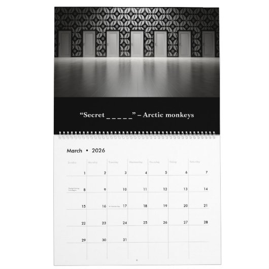 Calendrier (Mar 2026)