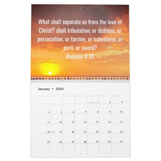 Calendrier (Jan 2026)