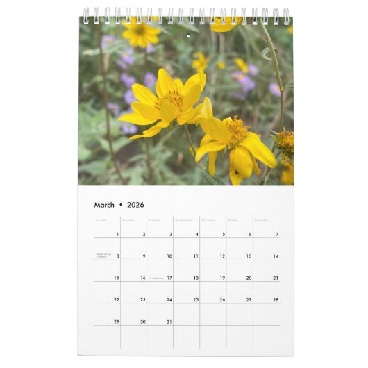 Calendrier (Mar 2026)