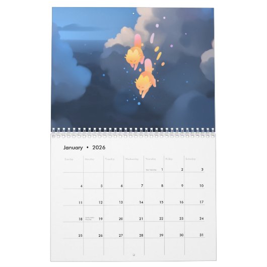 Calendrier (Jan 2026)