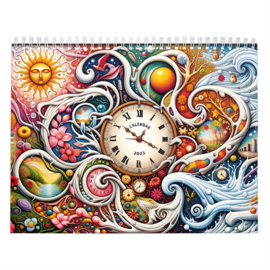 CALENDRIER ファンタジーと段階:夢のような12ヶ月 (Protection)