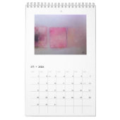 CALENDRIER 抽 象 絵 画 に よ る カ           (Mar 2026)