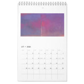 CALENDRIER 抽 象 絵 画 に よ る カ           (Feb 2026)