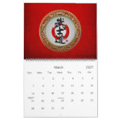 Calendrier [100] Calligraphie japonaise - Bushido (Mar 2027)