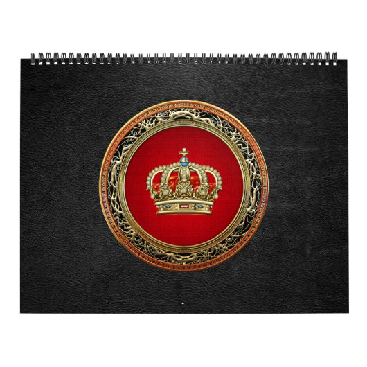 Calendrier [100] Prince-Princesse King-Queen Crown [Or] (Protection)
