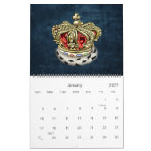 Calendrier [100] Prince-Princesse King-Queen Royal Crown (Jan 2027)
