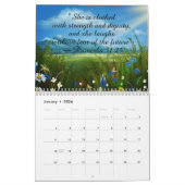 Calendrier 12 Favorite Bible Verses Christian (Jan 2026)