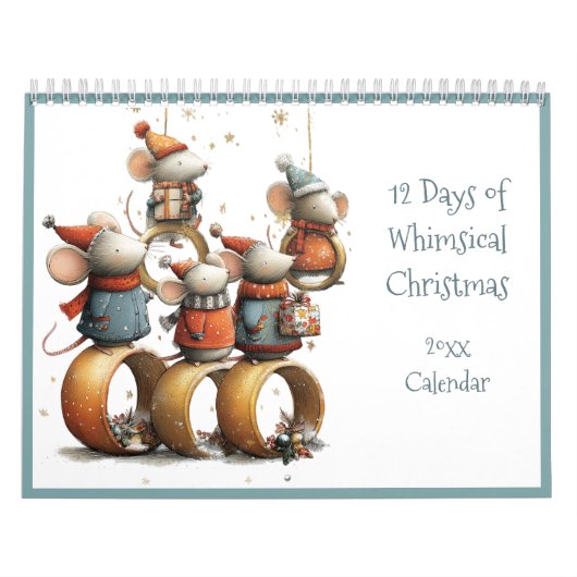 Calendrier 12 Jours de Noël Fantaisiste (Protection)