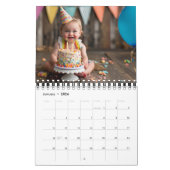 Calendrier 12 Mois 2026 Votre propre photo chaque  (Jan 2026)