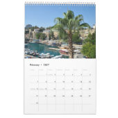 Calendrier 12 mois Antalya, Turquie (Feb 2027)