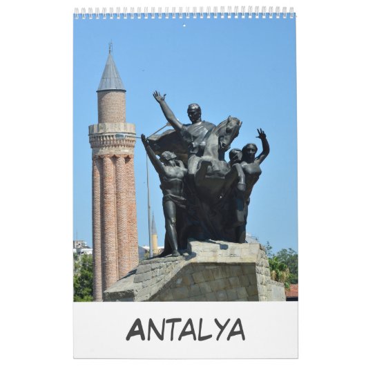 Calendrier 12 mois Antalya, Turquie (Protection)