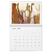 Calendrier 12 mois d'art contemporain abstrait (Jan 2027)