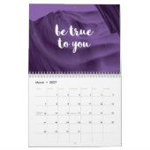 Calendrier 12 mois de citations inspirées (Mar 2027)