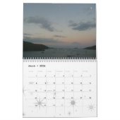 Calendrier 12 Mois de lever et coucher de soleil, 3e édition (Mar 2026)