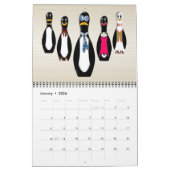 Calendrier 12 mois de mes choses préférées - Customisé (Jan 2026)