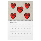 Calendrier 12 mois de mes choses préférées - Customisé (Feb 2026)