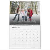Calendrier 12 Mois de Photos de Famille (Feb 2027)