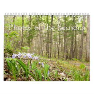 Calendrier 12 mois de photos des saisons, 13e édition