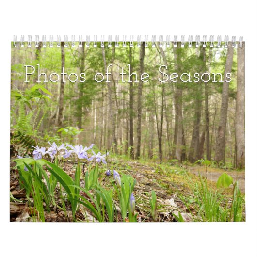 Calendrier 12 mois de photos des saisons, 13e édition (Protection)