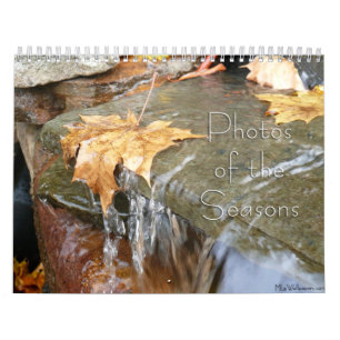 Calendrier 12 Mois de Photos des Saisons, 5e édition