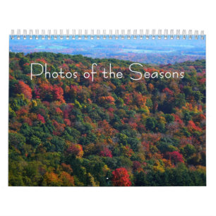 Calendrier 12 Mois de Photos des Saisons, 9e édition