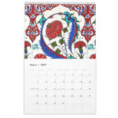 Calendrier 12 mois de tuiles turques (Mar 2027)