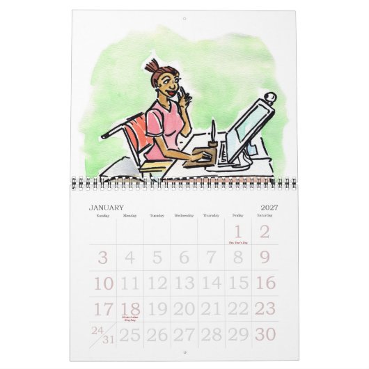 Calendrier 12 mois d'une Communauté accessible (Jan 2027)