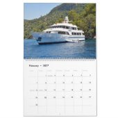 Calendrier 12 mois Fethiye, Turquie (Feb 2027)