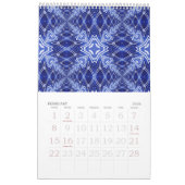 Calendrier 12 mois Kaleidoscope (Feb 2026)