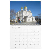 Calendrier 12 mois Moscou, Russie (Jan 2027)
