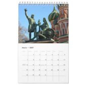 Calendrier 12 mois Moscou, Russie (Mar 2027)