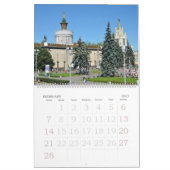 Calendrier 12 mois Moscou VDNKh (Feb 2027)