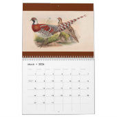 Calendrier 12 mois Oiseaux d'Asie : faisans 2017 (Mar 2026)