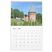 Calendrier 12 mois Smolensk, Russie (Mar 2026)