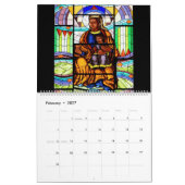 Calendrier 12 mois Vierge et Enfant (Feb 2027)