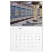 Calendrier 12 mois Voyage Ouzbékistan (Feb 2027)