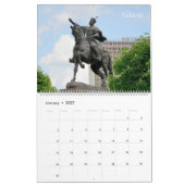 Calendrier 12 mois Voyage Ouzbékistan (Jan 2027)