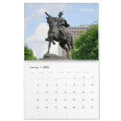 Calendrier 12 mois Voyage Ouzbékistan (Jan 2026)