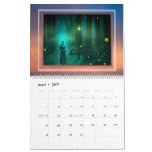 Calendrier 12 mois Witchcraft Magick Wicca Magic Planner (Mar 2027)
