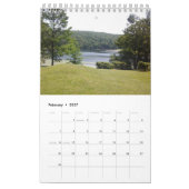 Calendrier 12-Month Lakes (Feb 2027)